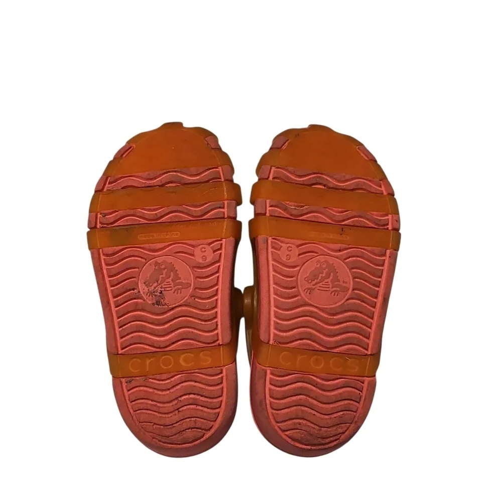Orange/Pink Jelly Sandals